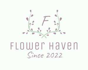 Vine Flower Boutique  logo design