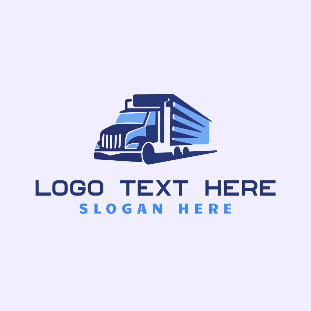 Logistics Trailer Truck Logo | BrandCrowd Logo Maker