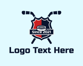 Sports - Hockey Sports Shield logo design
