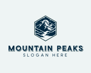 Peak Mountain Summit logo design