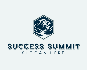 Peak Mountain Summit logo design