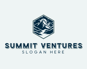 Peak Mountain Summit logo design