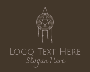 Star Macrame Dreamcatcher  Logo