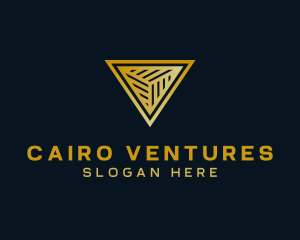 Gold Pyramid Management logo design