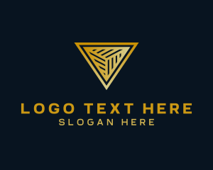 Startup - Generic Triangle Pyramid logo design