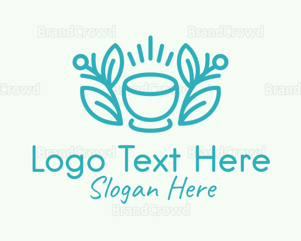 Organic Coffee Cup Logo