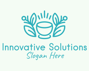 Organic Coffee Cup Logo