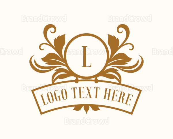 Luxury Floral Event Logo