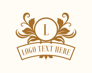 Luxury Floral Event Logo