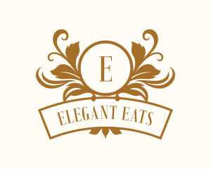 Luxury Floral Event logo design