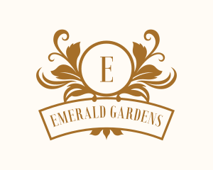 Luxury Floral Event logo design