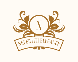 Luxury Floral Event logo design