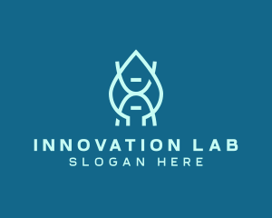 Experiment - Biotech Science Experiment logo design