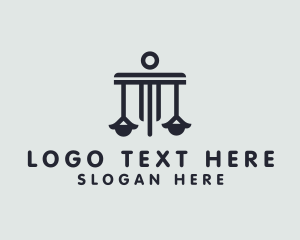 Court - Law Office Scale logo design