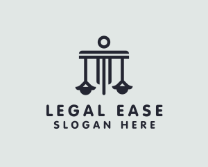 Judiciary - Law Office Scale logo design