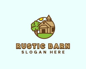 Tree Countryside House logo design