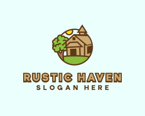 Tree Countryside House logo design