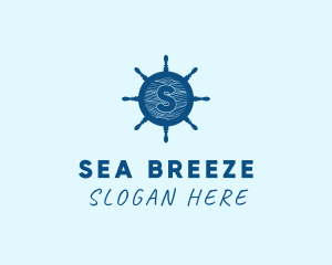 Sailor - Sailor Wheel Wave logo design