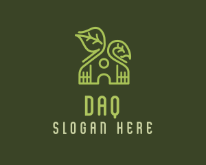 Developer - Leaf House Landscape logo design