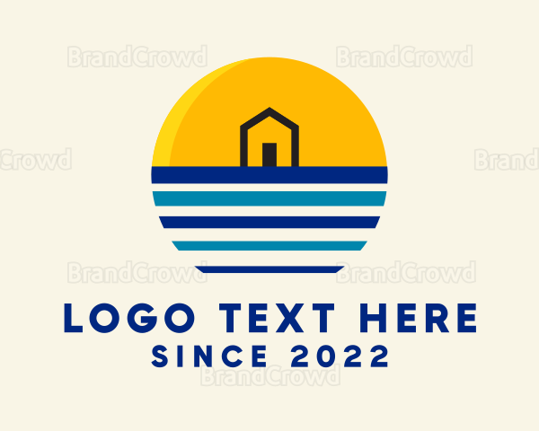 Beach Tiny House Logo