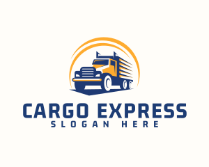 Cargo - Truck Cargo Logistics logo design