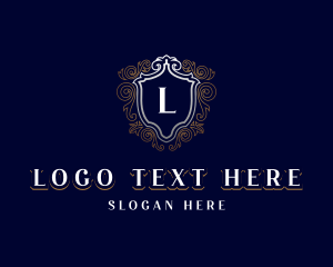 Noble - Royal Decorative Shield logo design