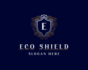 Royal Decorative Shield logo design