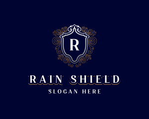 Royal Decorative Shield logo design