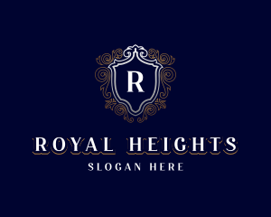 Royal Decorative Shield logo design