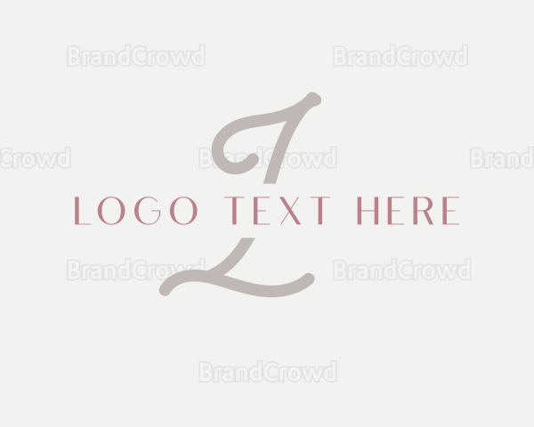 Feminine Script Fashion Boutique Logo