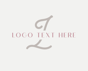 Cosmetics - Feminine Script Fashion Boutique logo design