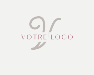 Luxe - Feminine Script Fashion Boutique logo design