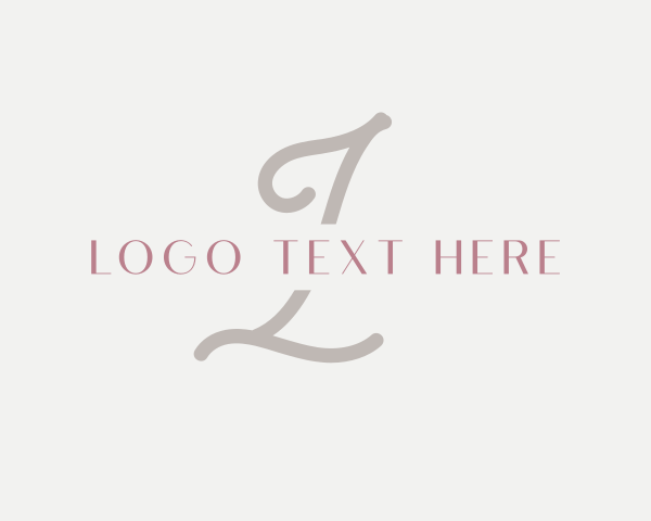 Makeup - Feminine Script Fashion Boutique logo design