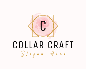 Feminine Salon Watercolor logo design