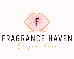 Feminine Salon Watercolor logo design