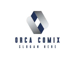 Premium Origami Letter O logo design