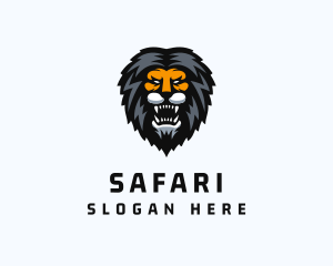 Fierce Lion Safari logo design