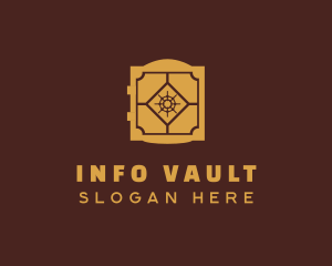 Golden Money Vault logo design