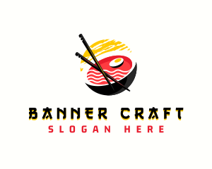 Ramen Noodle Restaurant logo design