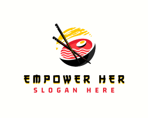 Ramen Noodle Restaurant logo design