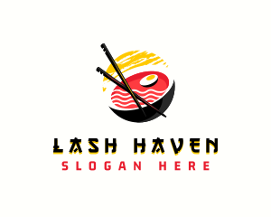 Ramen Noodle Restaurant logo design