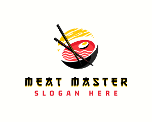 Ramen Noodle Restaurant logo design