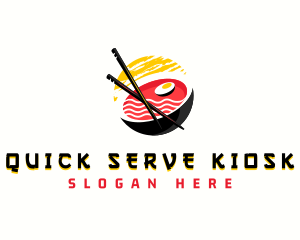 Ramen Noodle Restaurant logo design