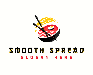 Ramen Noodle Restaurant logo design