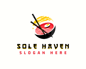 Ramen Noodle Restaurant logo design