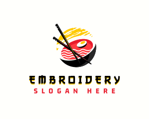 Ramen Noodle Restaurant logo design