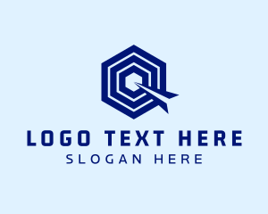 Financial - Startup Modern Hexagon Letter Q logo design