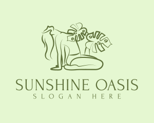 Sultry Woman Organic Skincare logo design