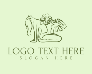 Leaf - Sultry Woman Organic Skincare logo design