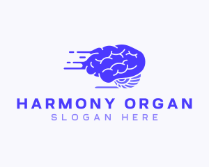 Organ - Fast Learning Brain logo design